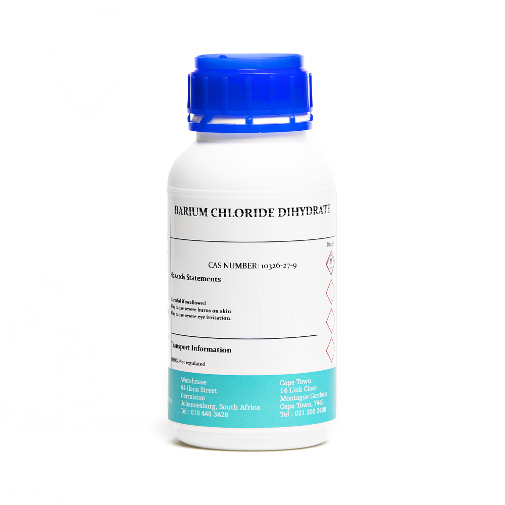 Barium Chloride Dihydrate 500g
