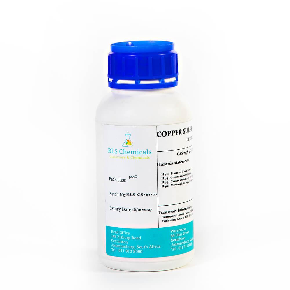 Copper Sulphate Anhydrous 500g - Image 2