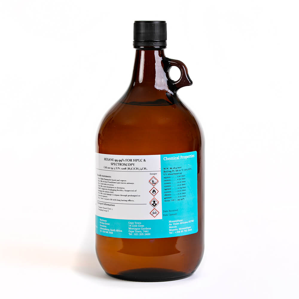 Hexane 99.99% for HPLC & Spectroscopy - Image 3
